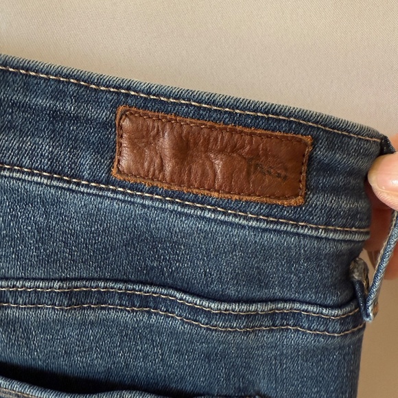 ADRIANO GOLDSCHMIED AG THE PRIMA MID RISE CIGARETTE JEANS TENCEL WHISKERING 29R - Picture 12 of 12